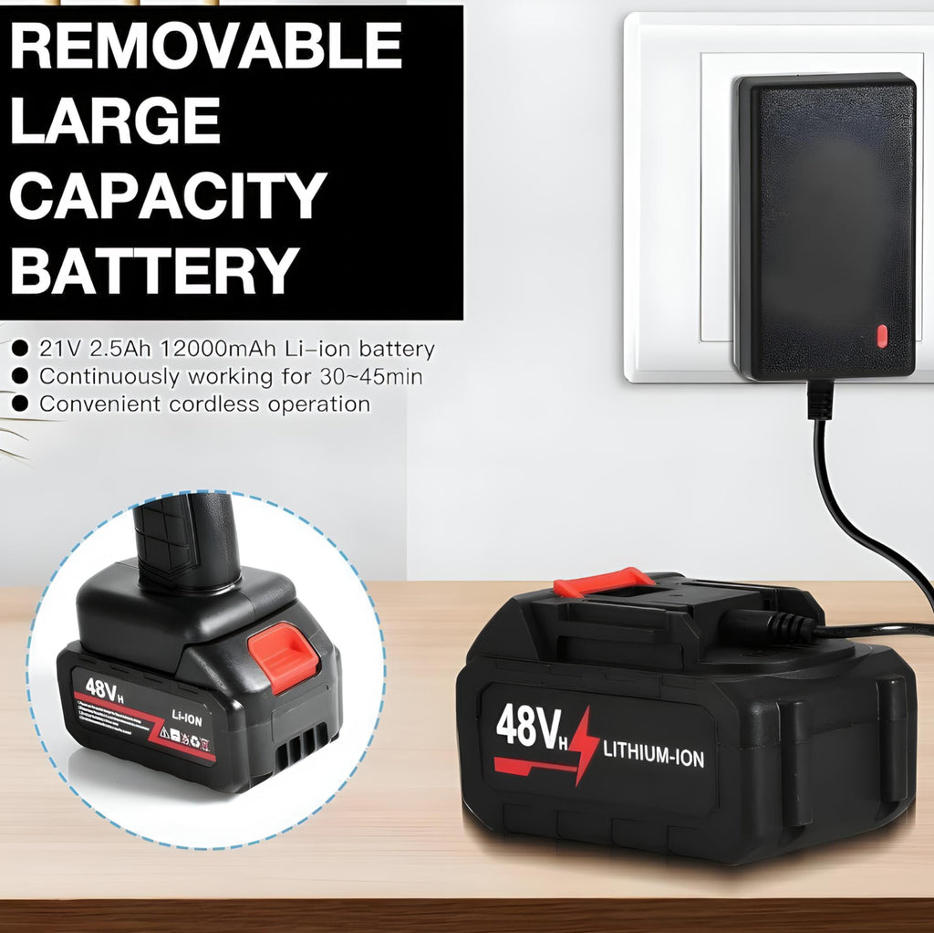 (Double Battery) Cordless Portable Wireless Pressure Washer Gun