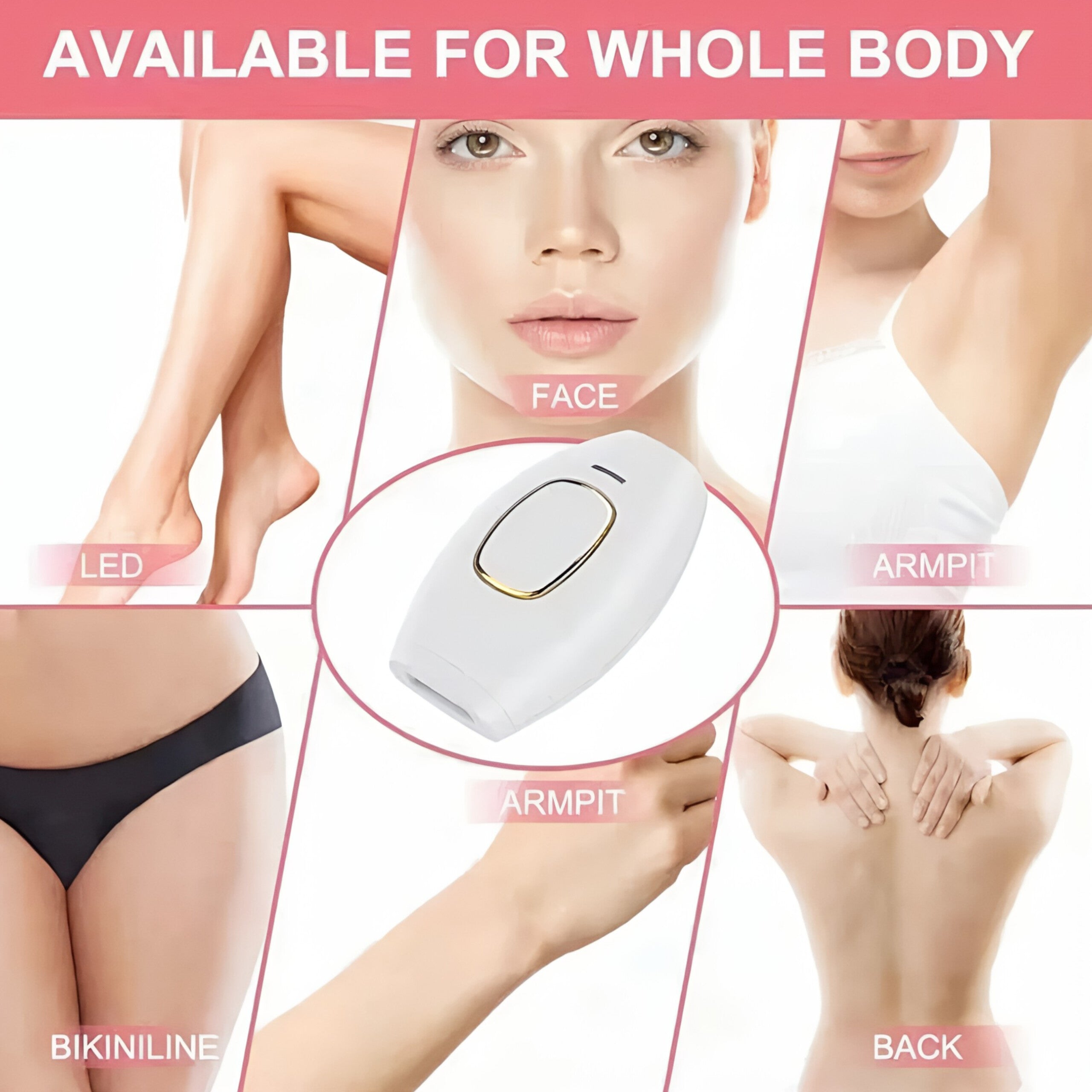 IPL Laser Hair Removal
Permanent Painless Laser Hair Removal Device